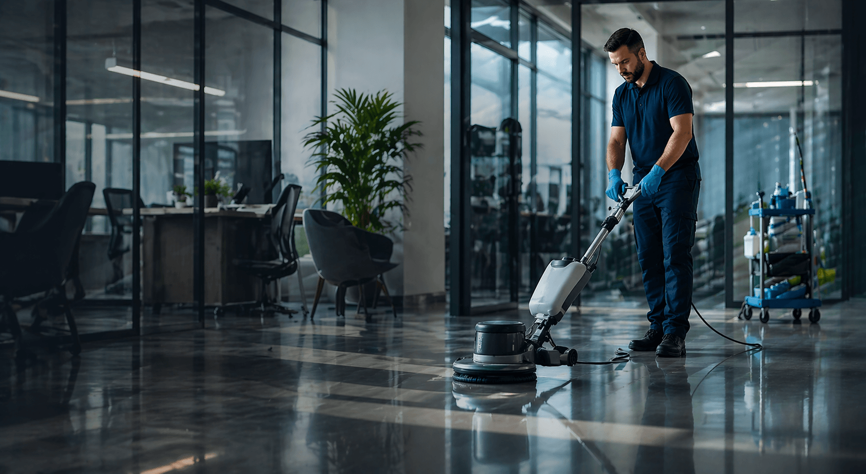 Professionelle Gebäudereinigung in Saarbrücken und Rheinland-Pfalz